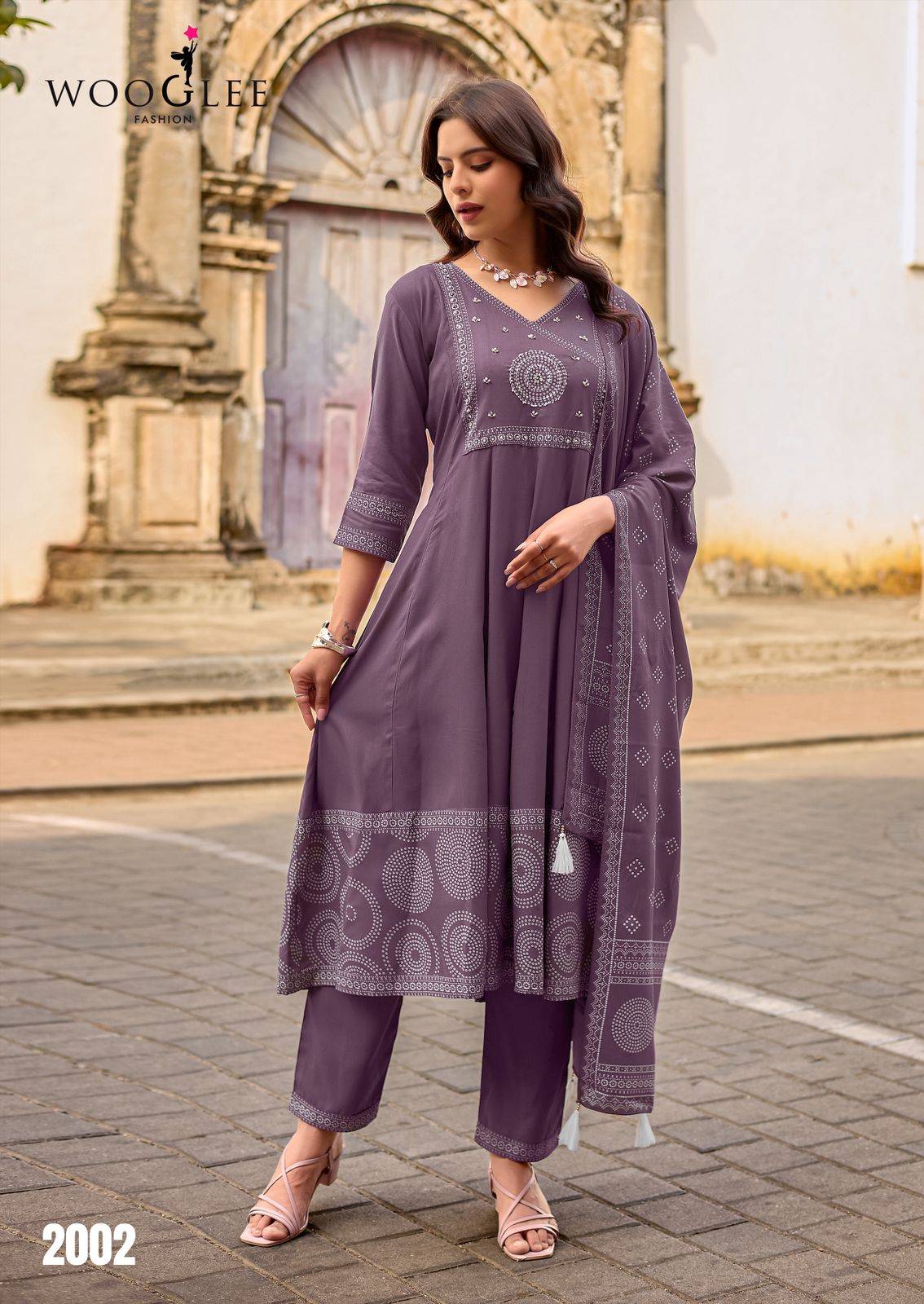 Rangveli By WOOGLEE Designer Ethnic Wear Collection Rayon Kurtis At Wholesale Price